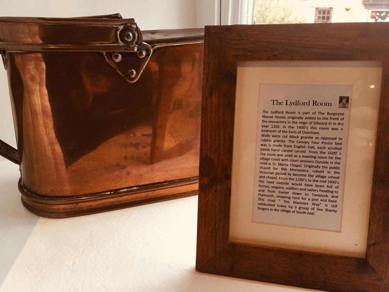 The Oxenham Arms Hotel Devon South Zeal 외부 사진