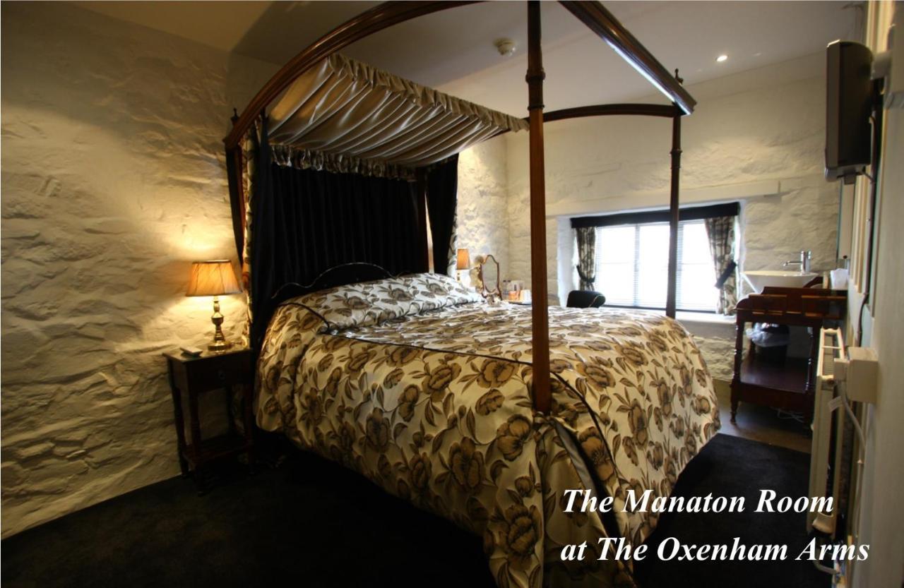 The Oxenham Arms Hotel Devon South Zeal 외부 사진