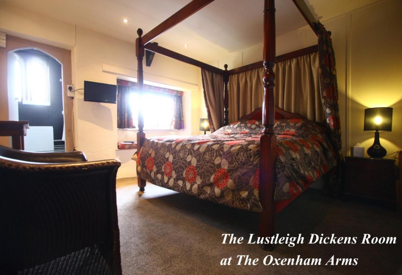 The Oxenham Arms Hotel Devon South Zeal 외부 사진